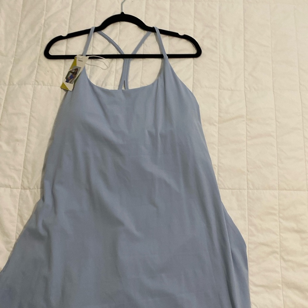 Halara dress with built in bra and shorts, 1x